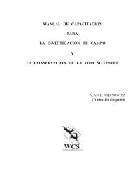 MANUAL DE CAPACITACIÃN PARA LA ... - Panthera