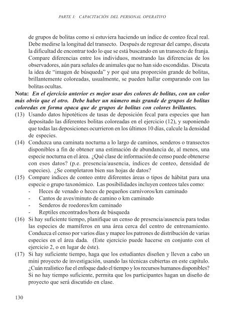 MANUAL DE CAPACITACIÃN PARA LA ... - Panthera