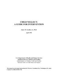 Child Neglect: A Guide for Intervention (PDF) - University of Hawaii