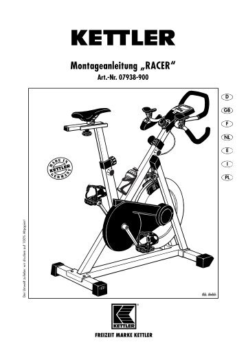 Montageanleitung „RACER“ - Fahrrad Kaiser GmbH