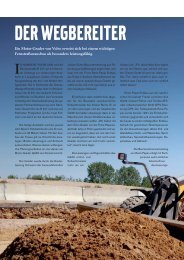 Jan. 2011, Magazin Volvo Construction Equipment ... - Papai Erdbau