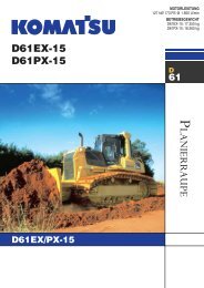 Komatsu D61/PX-15 - Papai Erdbau