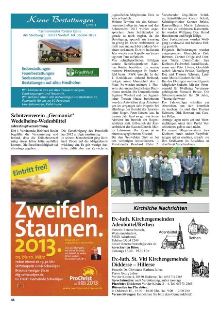 Horte in der Samtgemeinde Papenteich Haushalt 2013 mehrheitlich ...