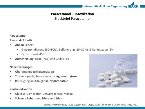 Paracetamol - Intoxikation