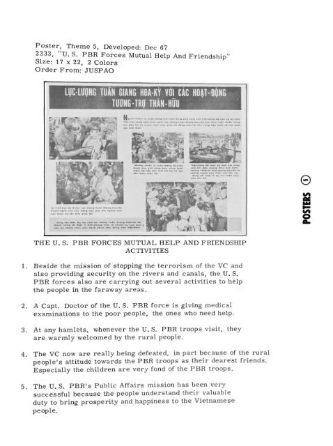 National Catalog of PSYOPS Materials - Paperless Archives