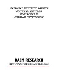 national security agency journal articles world war ii german ...