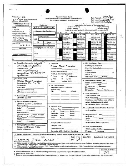 Seattle, Washington FBI Bureau File - Paperless Archives