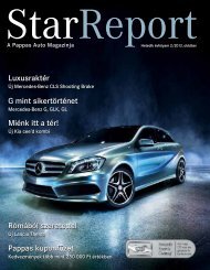 Új Mercedes-Benz SL Pappas bónuszfüzet Új ... - Pappas Auto