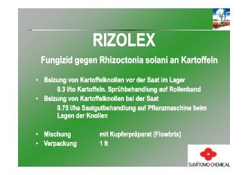 Rizolex 50 SC (Kartoffelbeizmittel) - Papst.ch