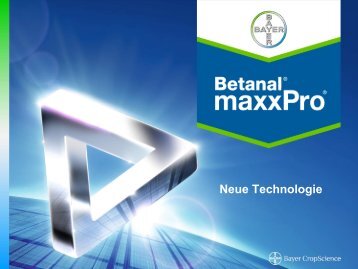PrÃ¤sentation Betanal MaxxPro (Ackerbau Herbizid) - Papst.ch