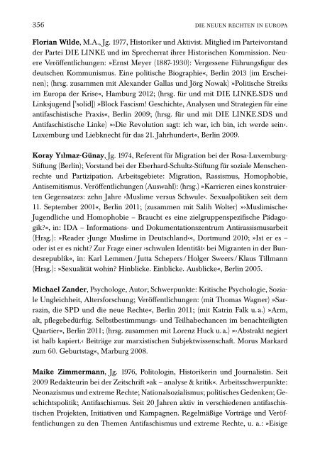 Autorinnen und Autoren - beim PapyRossa Verlag!