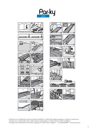 Instrucciones de instalaciÃ³n Par-ky PRO