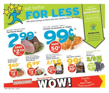 Download This Weeks Flyer - Paradis Shop 'n Save Supermarkets