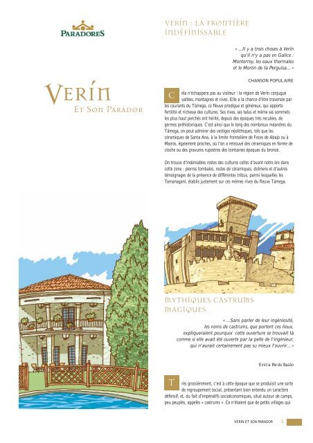 VerÃ­n et son Parador [brochure] - Paradores