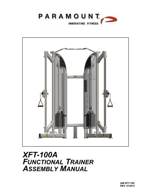 XFT-100A - Paramount Fitness