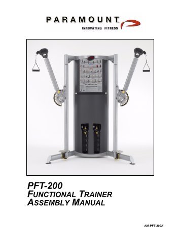 AM-PFT-200A - Paramount Fitness