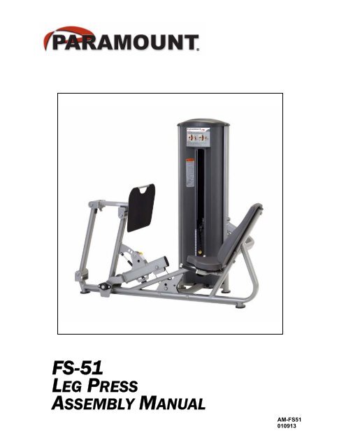 Paramount 2025 leg press