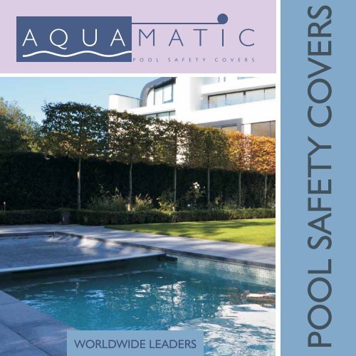 Aquamatic safety cover brochure 2013 - Paramount Pools
