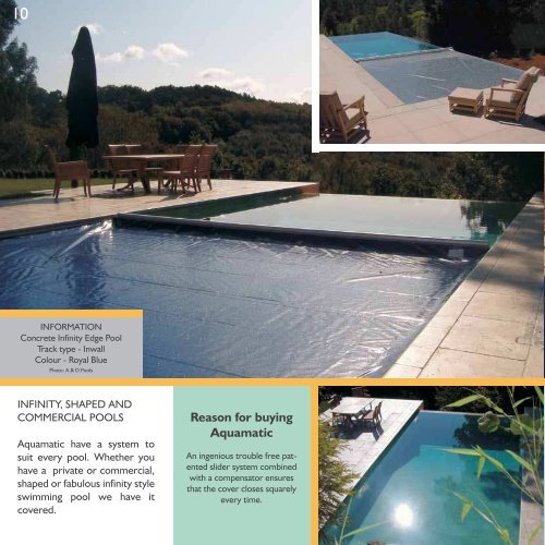Aquamatic safety cover brochure 2013 - Paramount Pools