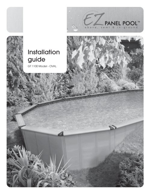 Installation guide - Paramount Pools