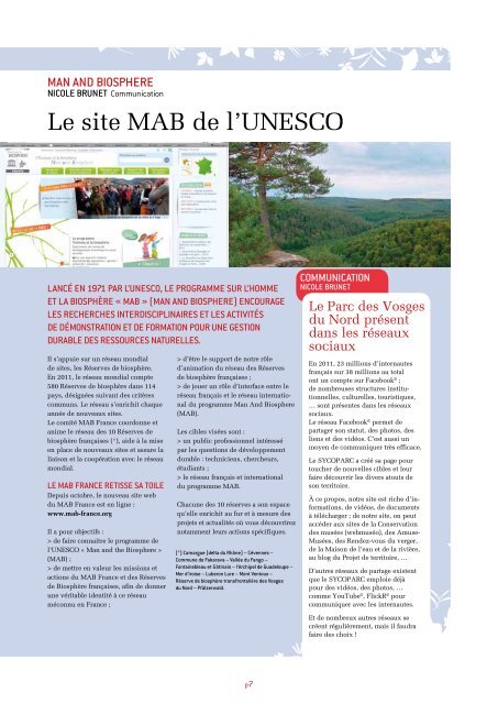 Pdf 3,5 Mo - Parc naturel rÃ©gional des Vosges du Nord