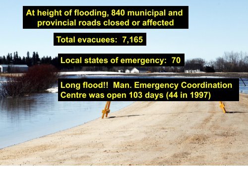 Recent Flooding and Flood Mitigation in Manitoba