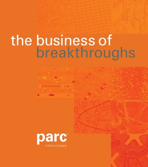the business of breakthroughs™ - Parc
