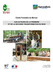 (Rapport de prÃ©sentation) - Parc naturel rÃ©gional du Morvan