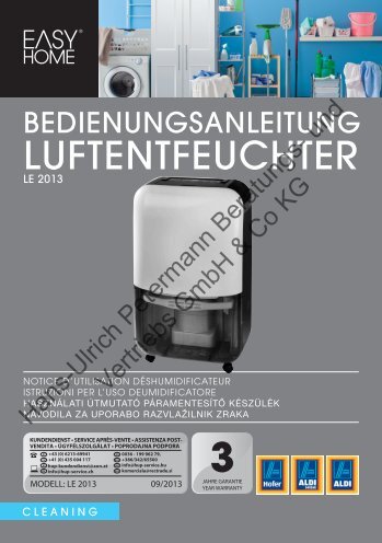 LUFTENTFEUCHTER - parhammer-electronic.at
