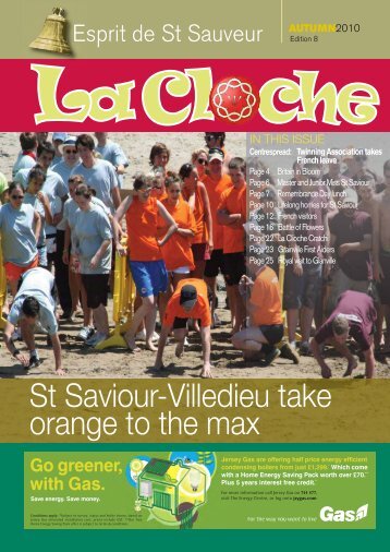 St Saviour-Villedieu take orange to the max - Parishes Online
