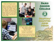 Download The Program Brochure (PDF) - Paris Junior College