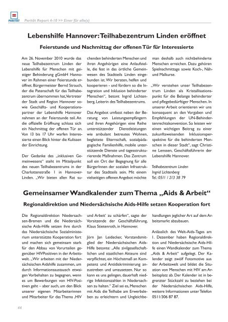 PR_04_10 - Landesverband ParitÃ¤tischer Niedersachsen e.V.