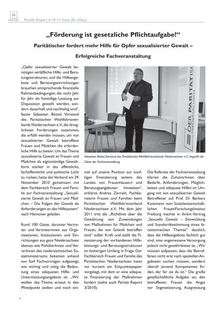 PR_04_10 - Landesverband ParitÃ¤tischer Niedersachsen e.V.