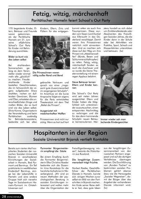 Ausgabe 45 - Landesverband ParitÃ¤tischer Niedersachsen e.V.
