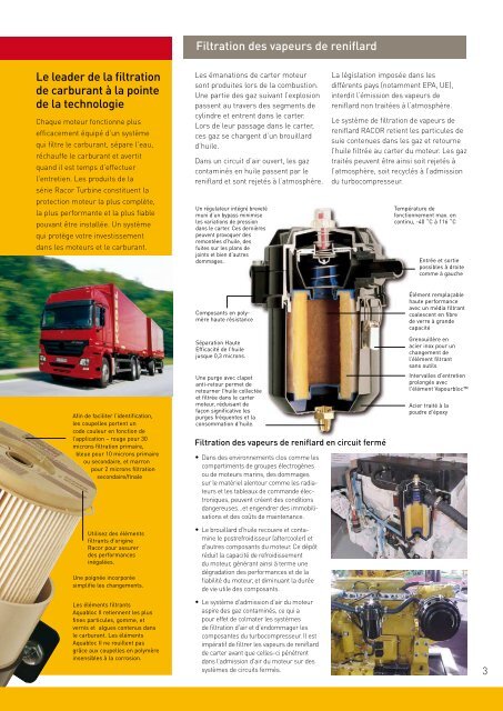 Racor Filtration Division Europe â Distribution - Parker