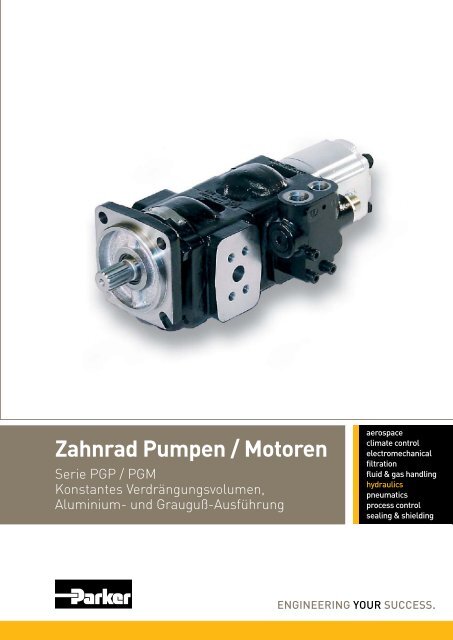 Zahnrad Pumpen / Motoren - Parker