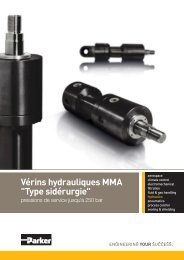 VÃ©rins hydrauliques MMA 