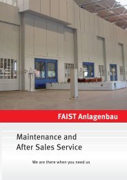 Flyer Service en - Faist Anlagenbau