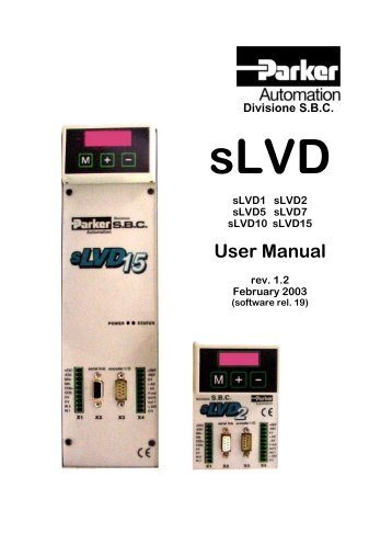 Previous SLVD User Manual