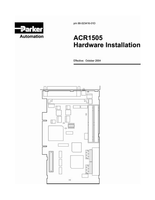 ACR1505 Hardware Guide