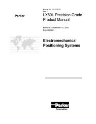 LX80L Precision Grade Product Manual Electromechanical ...