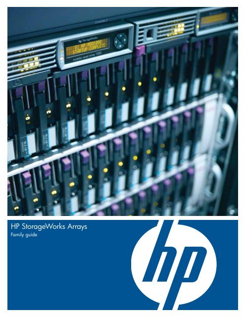 HP StorageWorks Arrays Family guide
