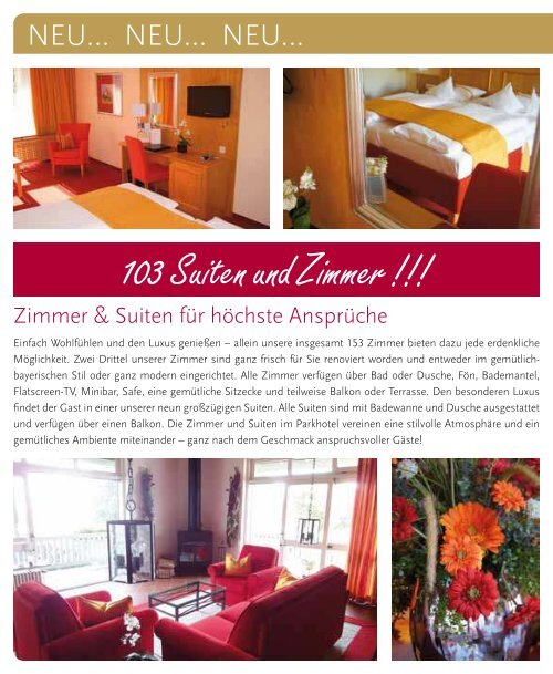 Herbstmailing 2013 - Parkhotel Bad Griesbach