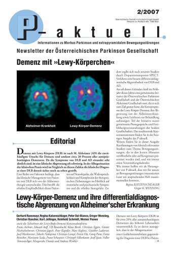 Demenz mit Lewy-Körperchen - Österreichische Parkinson ...