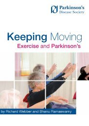 Keeping Moving - Exercise and Parkinson's ... - Parkinson's UK