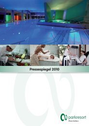 Pressespiegel 2010 (pdf, 27 Mb) - Parkresort Rheinfelden