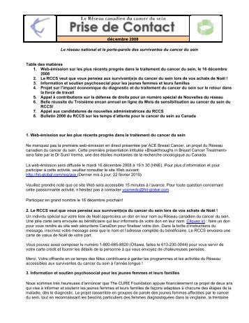 DÃ©cembre 2008 (PDF 62Kb) - CBCN/RCCS