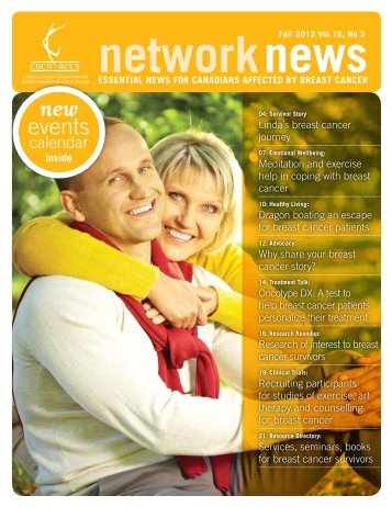 Network News-Fall 2012 (PDF 1.7Mb) - Canadian Breast Cancer ...