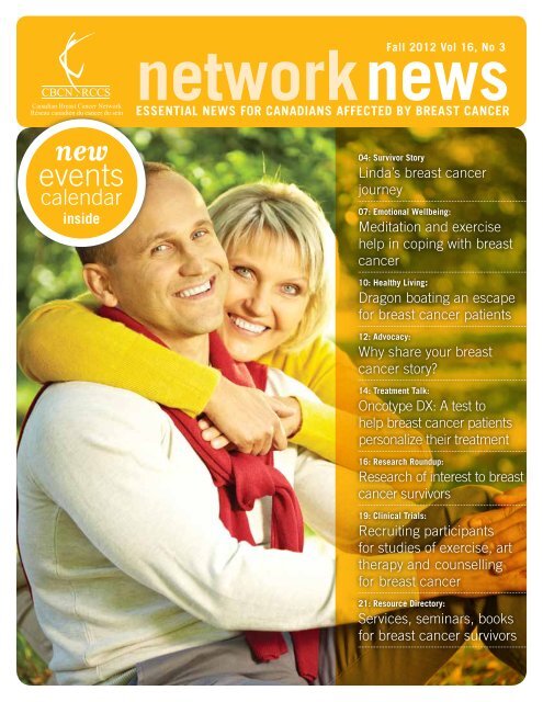 Network News-Fall 2012 (PDF 1.7Mb) - Canadian Breast Cancer ...