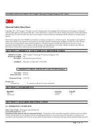 Material Safety Data Sheet SECTION 1 - Cardinal Health DFU/MSDS